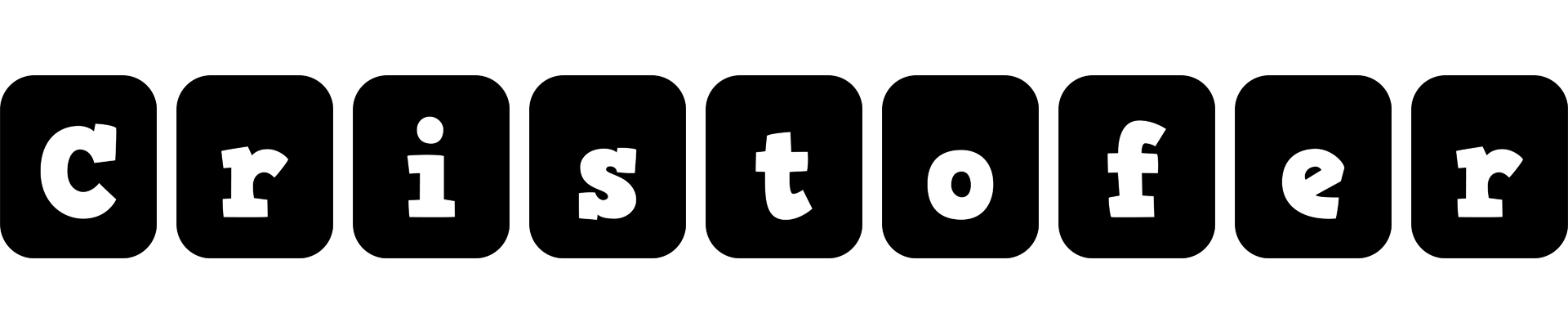 Cristofer box logo