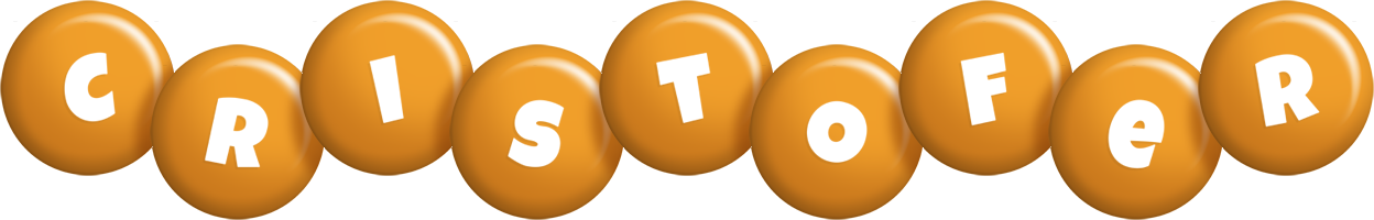 Cristofer candy-orange logo