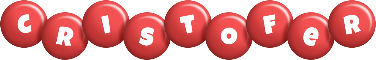 Cristofer candy-red logo