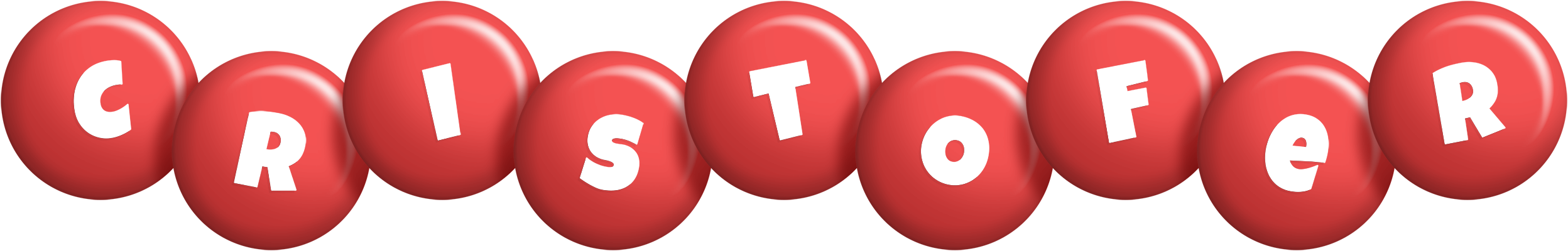 Cristofer candy-red logo