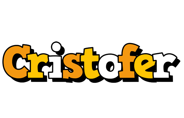 Cristofer cartoon logo