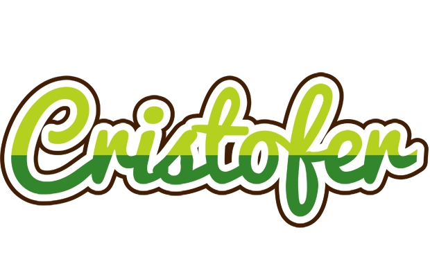 Cristofer golfing logo