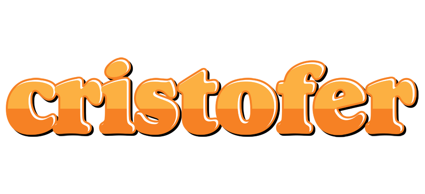 Cristofer orange logo