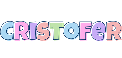 Cristofer pastel logo