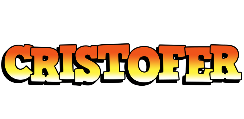 Cristofer sunset logo