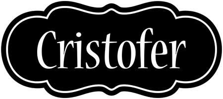 Cristofer welcome logo