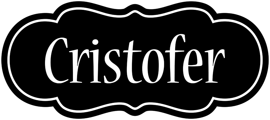 Cristofer welcome logo