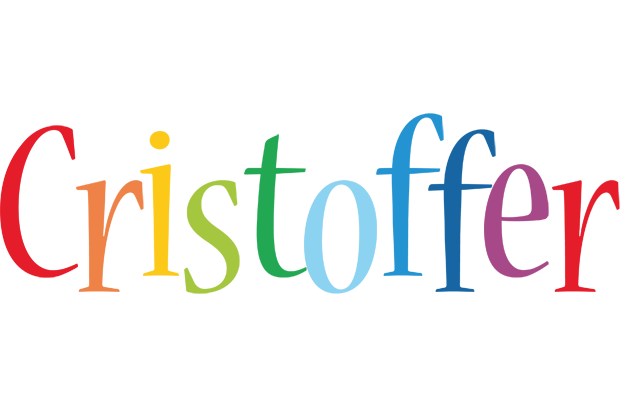 Cristoffer birthday logo