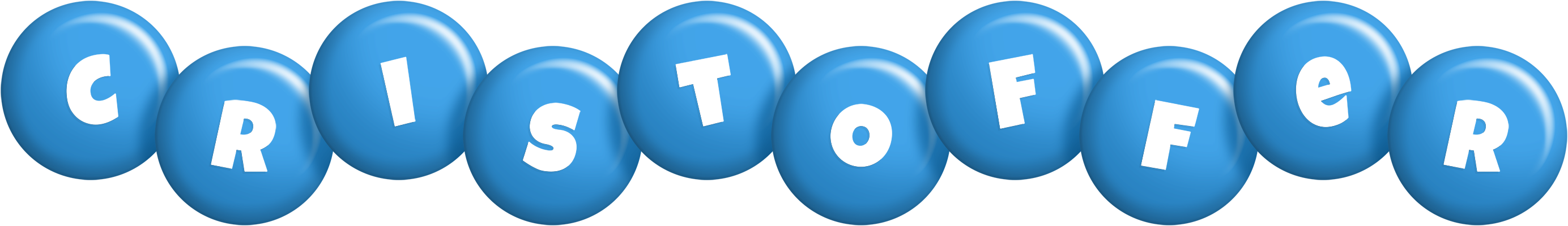 Cristoffer candy-blue logo