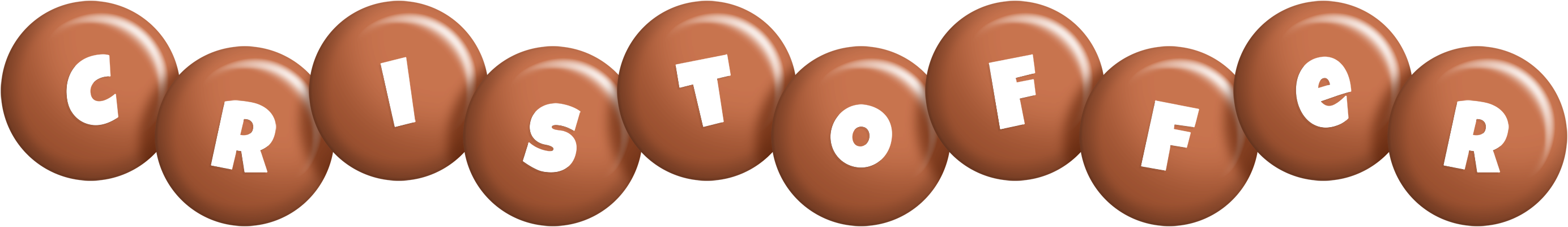 Cristoffer candy-brown logo