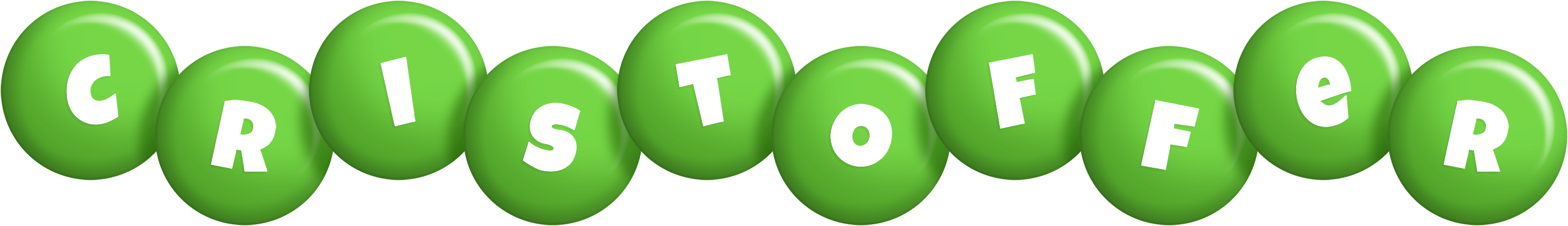 Cristoffer candy-green logo