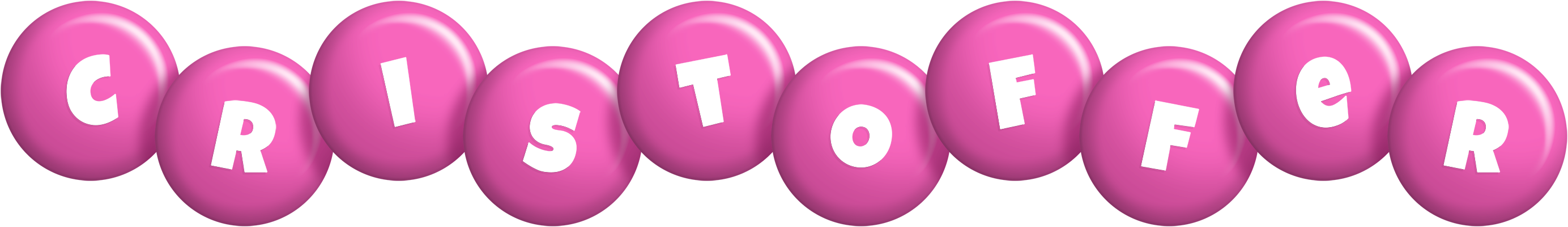 Cristoffer candy-pink logo