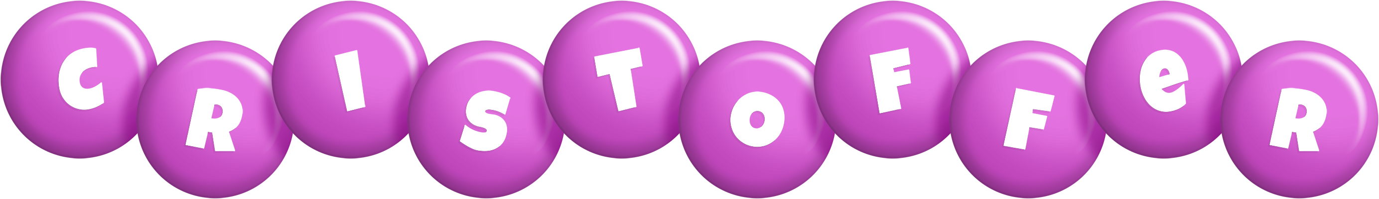 Cristoffer candy-purple logo