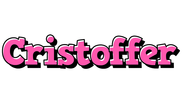 Cristoffer girlish logo