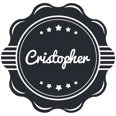 Cristopher badge logo