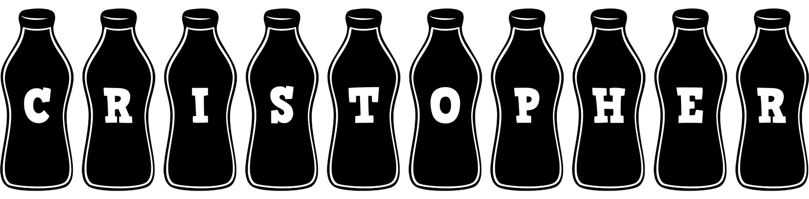 Cristopher bottle logo