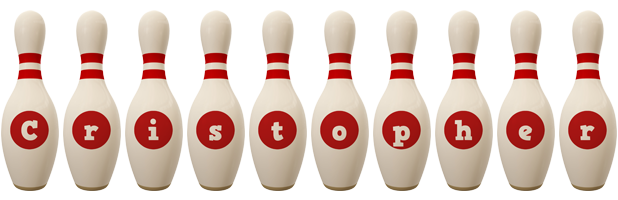 Cristopher bowling-pin logo