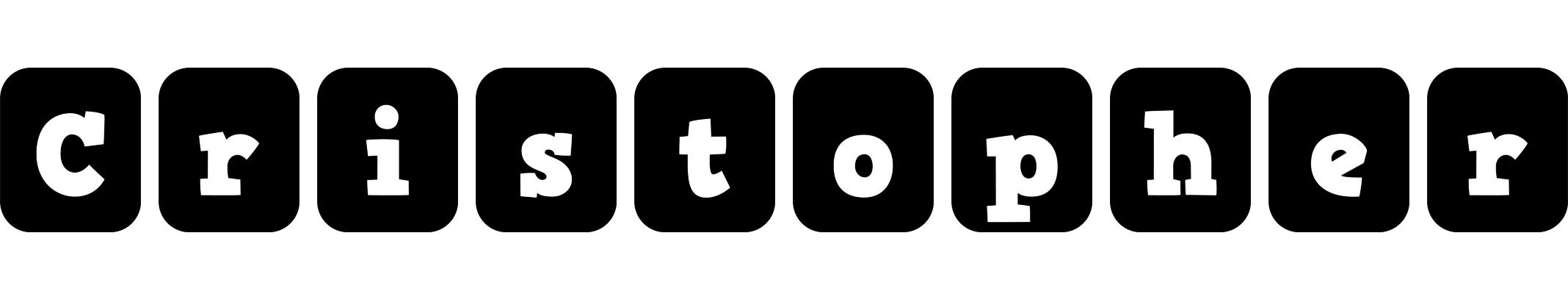 Cristopher box logo