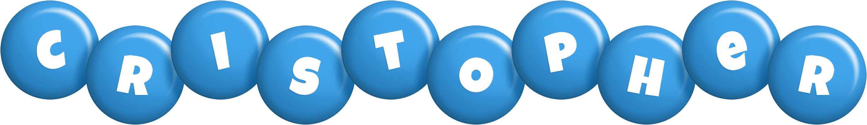 Cristopher candy-blue logo