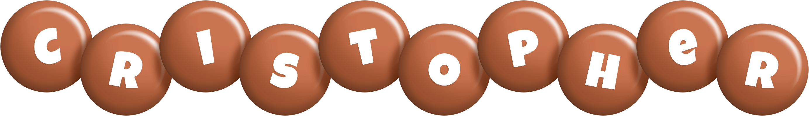 Cristopher candy-brown logo