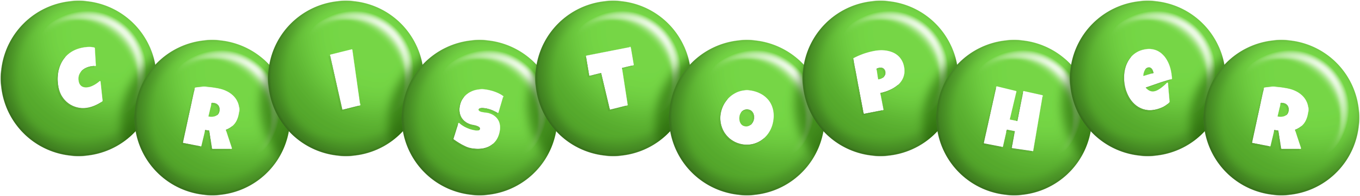 Cristopher candy-green logo
