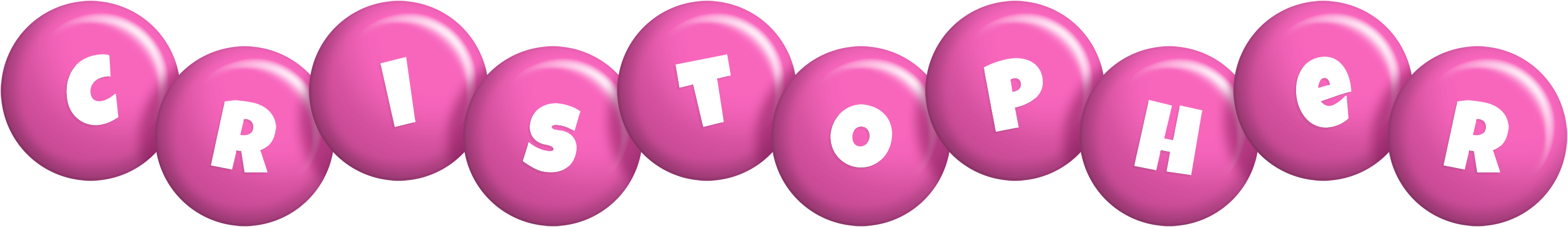 Cristopher candy-pink logo