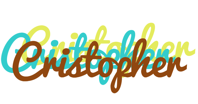Cristopher cupcake logo