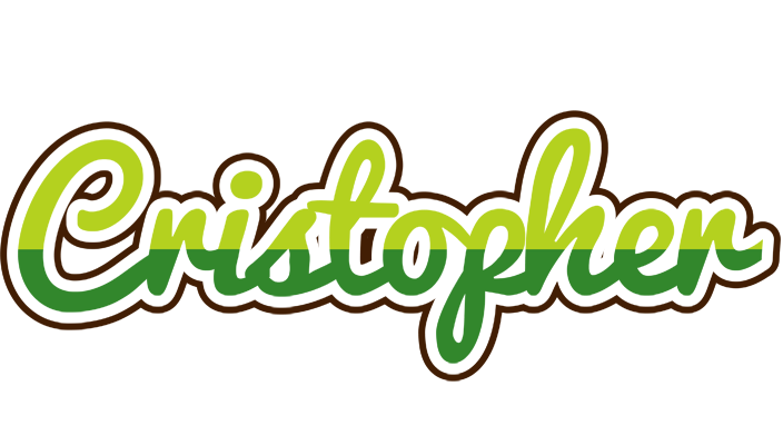 Cristopher golfing logo