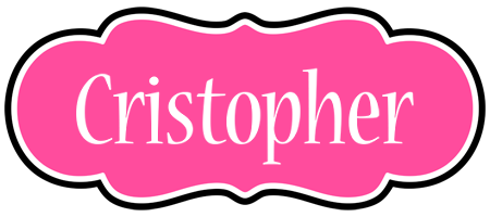 Cristopher invitation logo