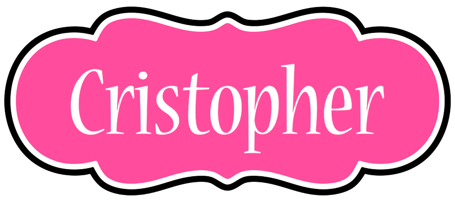 Cristopher invitation logo