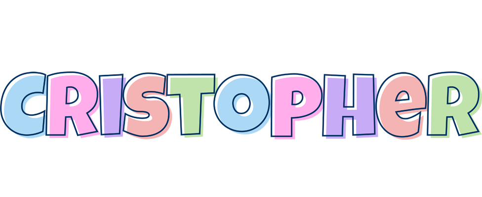 Cristopher pastel logo