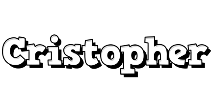 Cristopher snowing logo