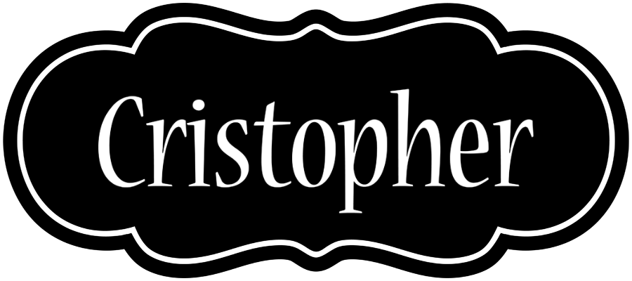 Cristopher welcome logo