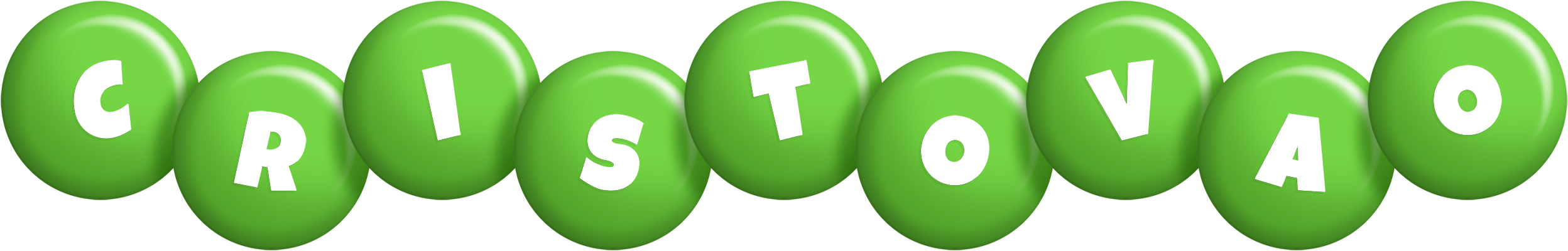 Cristovao candy-green logo