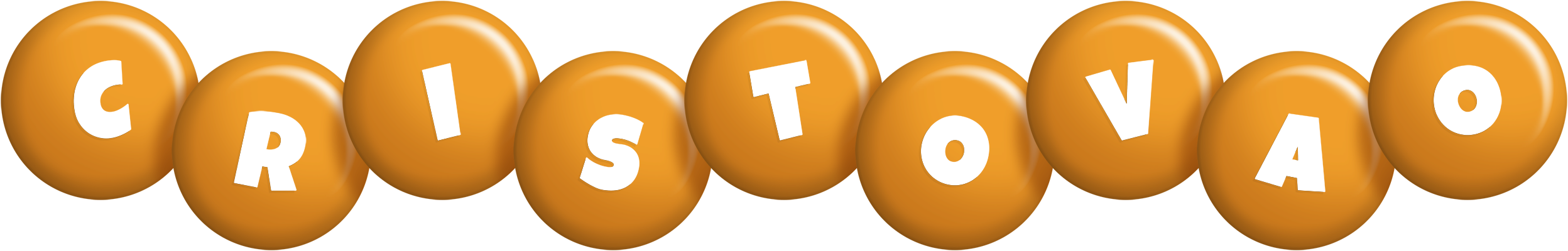 Cristovao candy-orange logo
