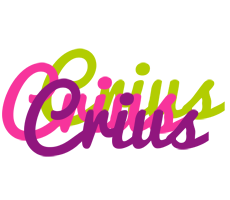 Crius flowers logo