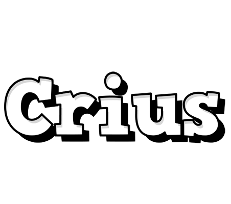 Crius snowing logo