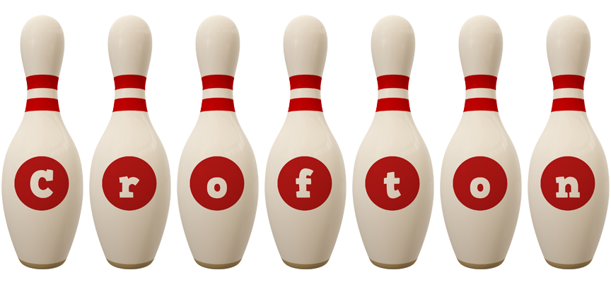 Crofton bowling-pin logo