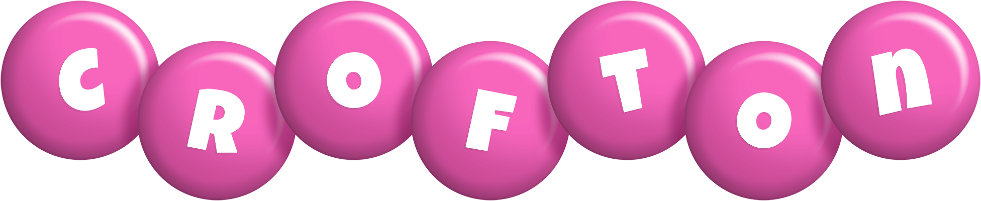 Crofton candy-pink logo