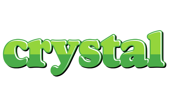 Crystal apple logo