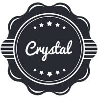 Crystal badge logo
