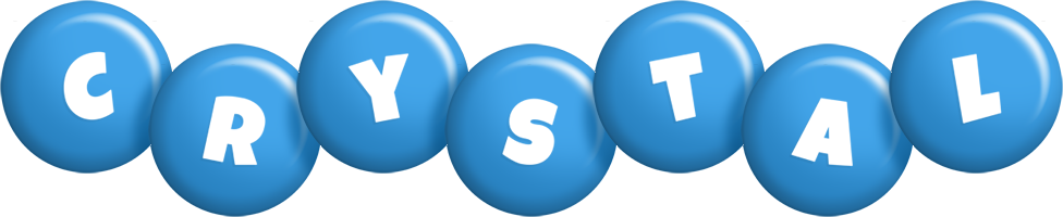 Crystal candy-blue logo