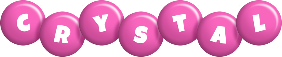 Crystal candy-pink logo