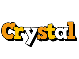 Crystal cartoon logo