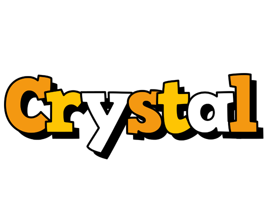 Crystal cartoon logo