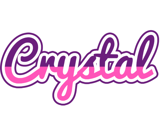 Crystal cheerful logo