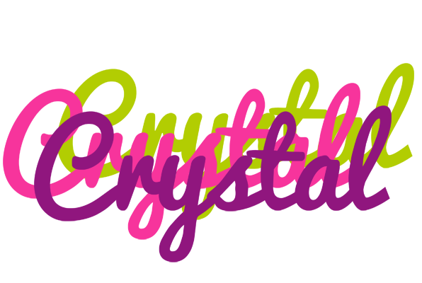 Crystal flowers logo