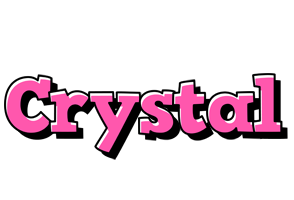 Crystal girlish logo