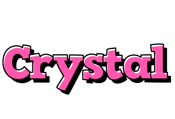 Crystal girlish logo