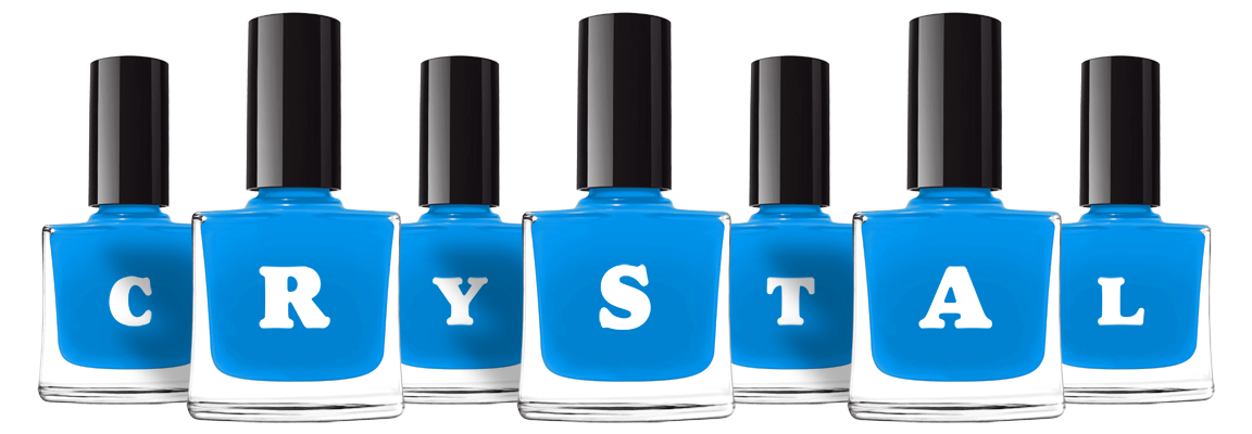 Crystal glossy logo
